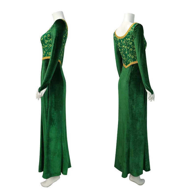 slim fit dress slacks Fiona Dress | Honey Vines Green | S | Trendy Dresses for Women