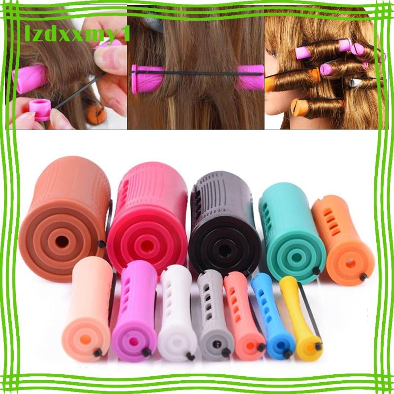 [Kiddy] Cold Wave Rods Perming Curlers Curling Hair Natural No Heat ...