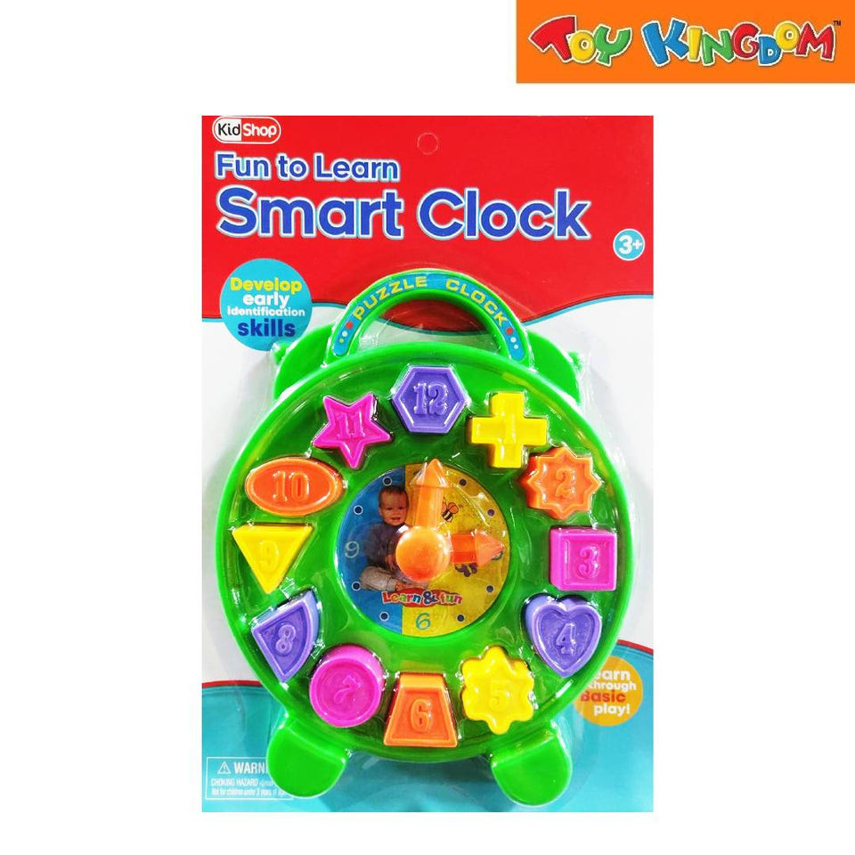 KidShop Fun To Learn Green Puzzle Smart Clock | Shopee Philippines