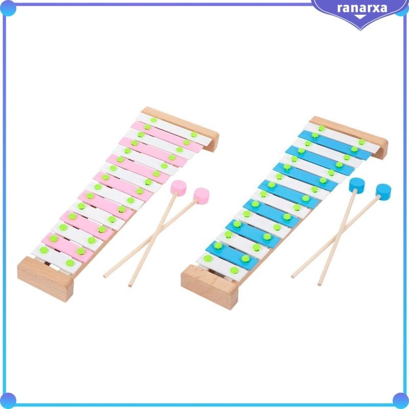 [Ranarxa] 15 Note Xylophone Montessori Toy Enlightenment Hand Knock