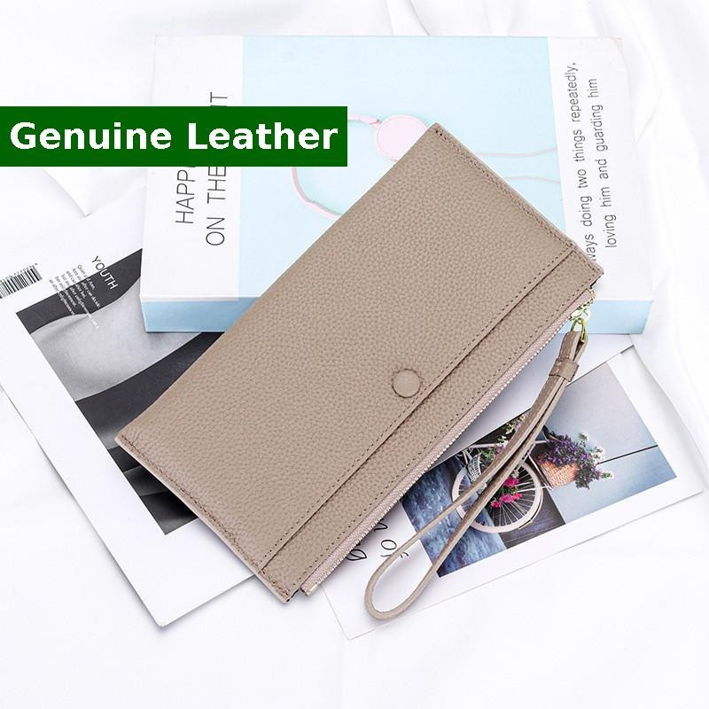 Slim Designer Leather Wallet Womens High Quality Genuine Leather