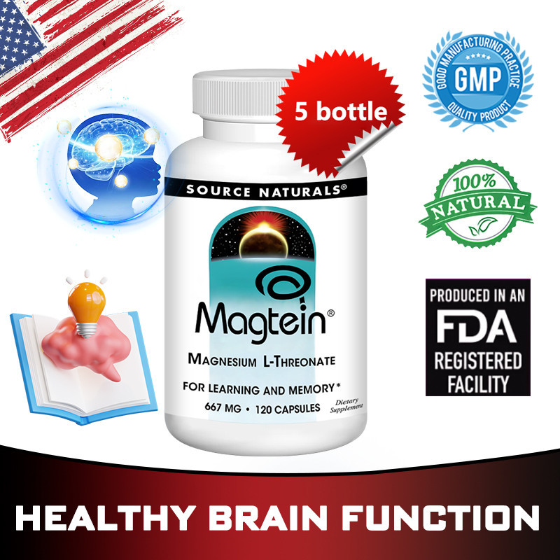 Magtein Magnesium L-Threonate, Supports Brain Activity, Learning and ...