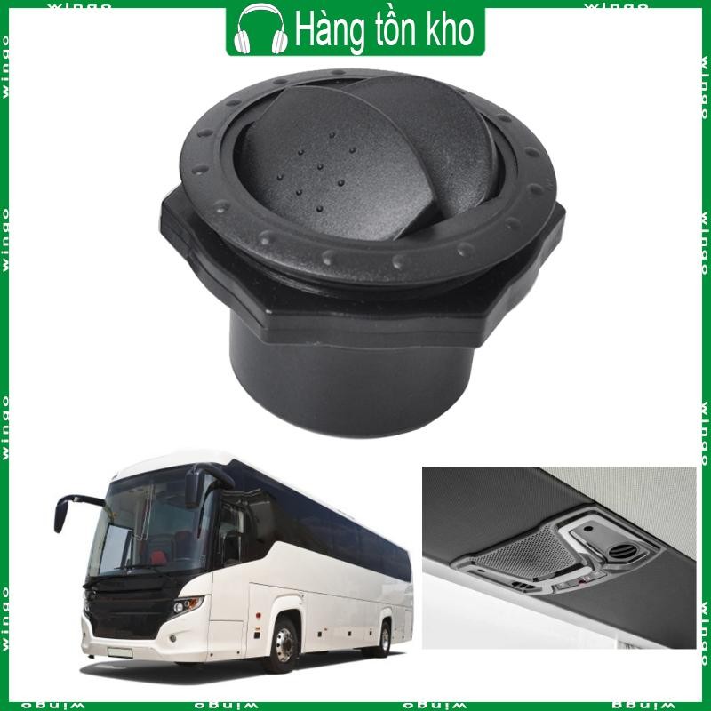 WIN Car Closeable Rotatable Dashboard Round Air Vent Outlet Air