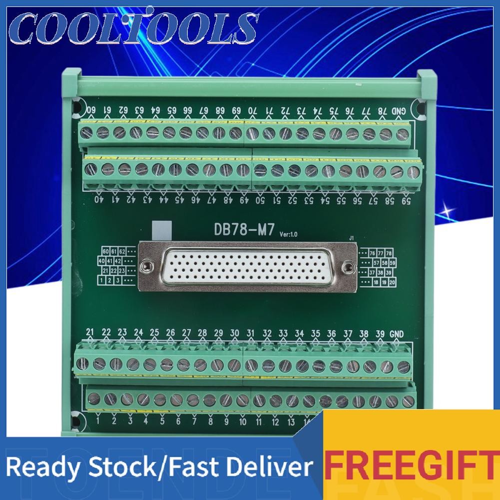 Cooltools Terminal Block DB78-M7 Female Header Breakout Board Copper ...