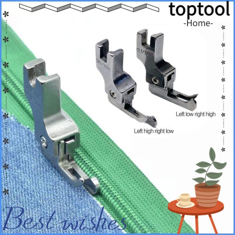 TOPTOOL Lockstitch SewingFeet, Durable Narrow Type Guide Presser Foot