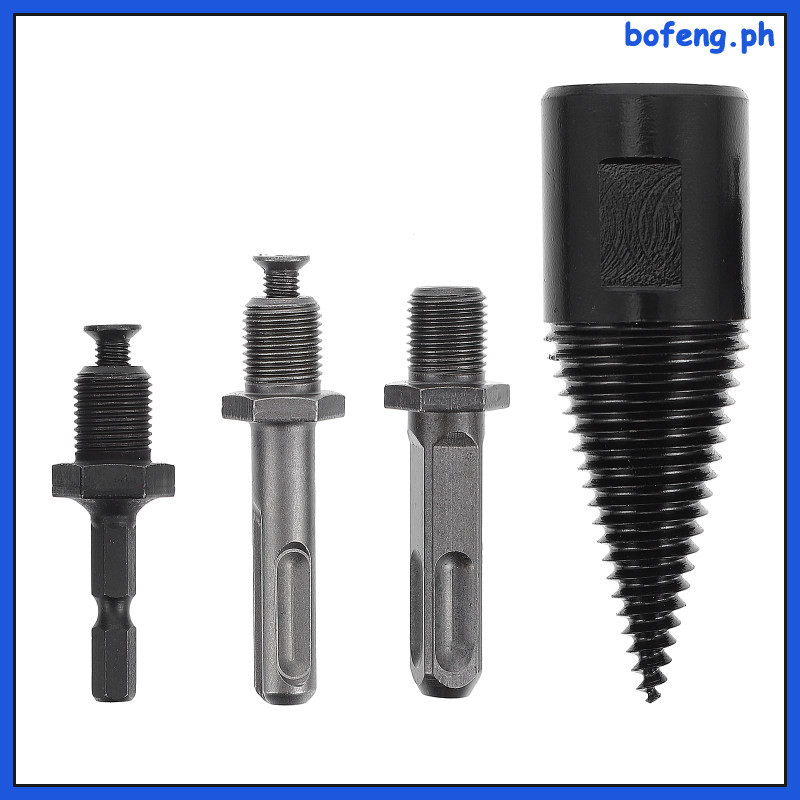 Wood Splitter Drill Bit Electric Tools Kit Hex Shank Bits Power ...