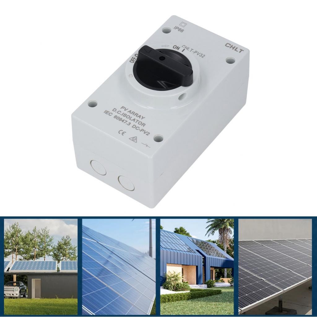 Buybybuy Photovoltaic DC Isolation Switch Circuit Breaker PV Disconnect ...