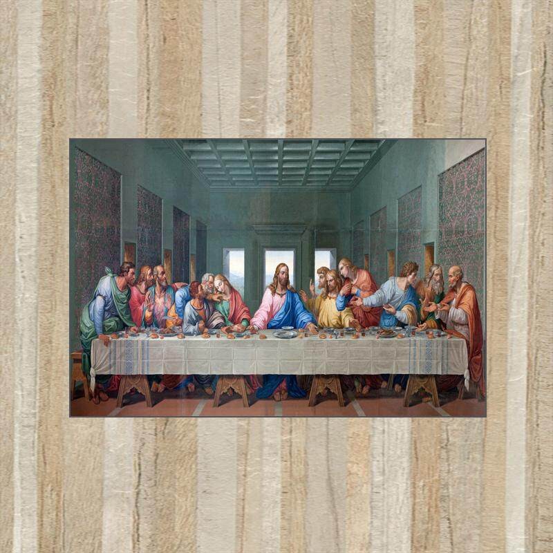 The Last Supper By Leonardo da Vinci Famous Art Canvas Paintings On the ...