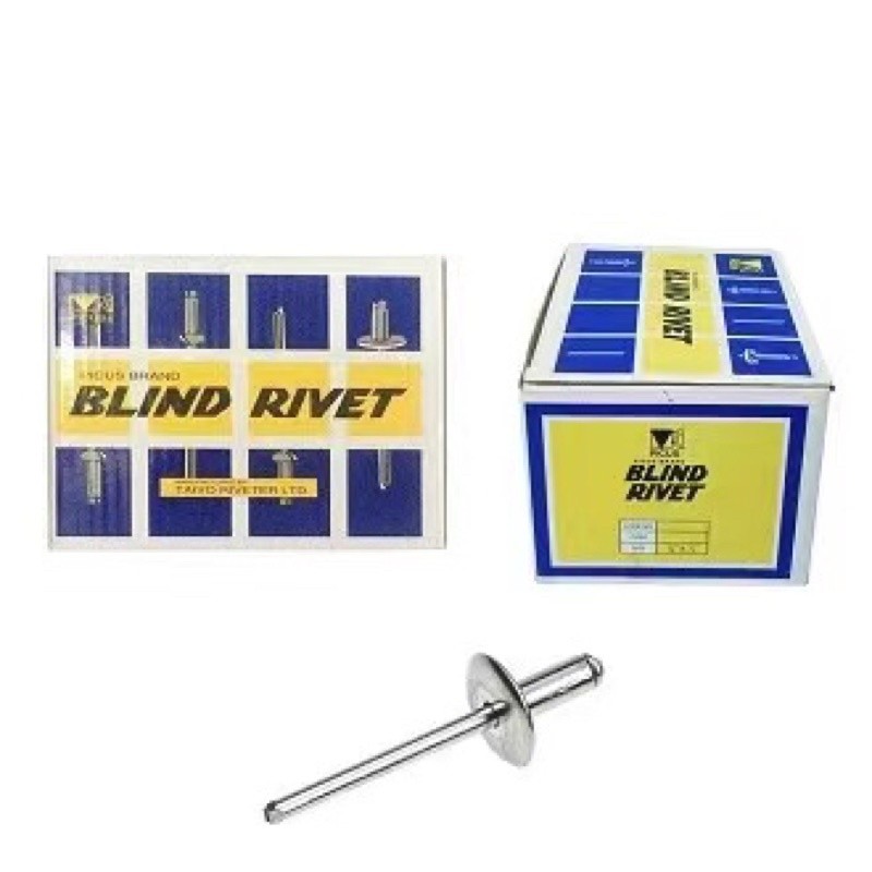 COD brand Blind rivet 1/8×1/2 5/32×1/2 1/8X3/4 5/32X3/4 COD | Shopee ...