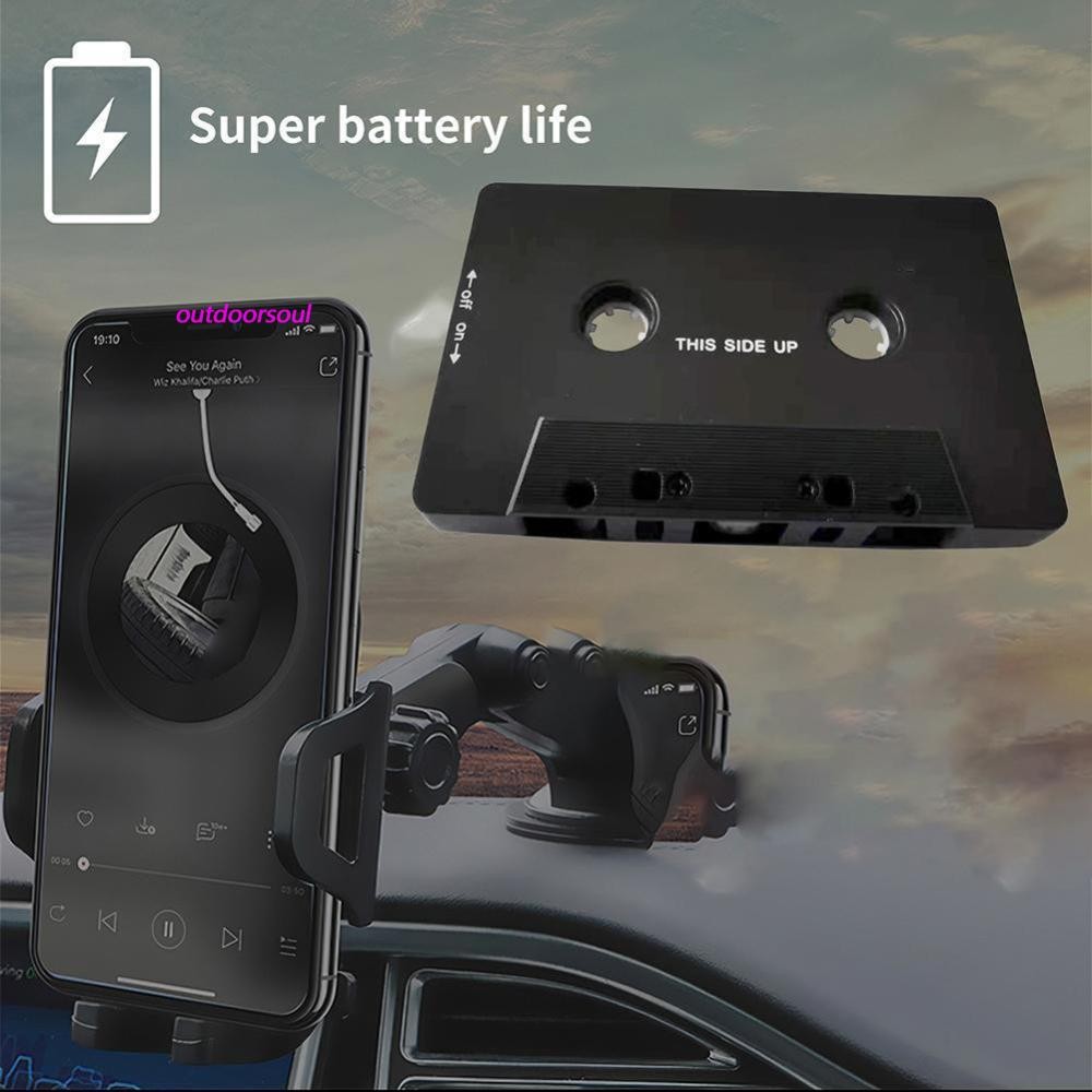 UK Cassette Aux Stereo Music Adapter Car Tape Audio 5.0 MP3 Player