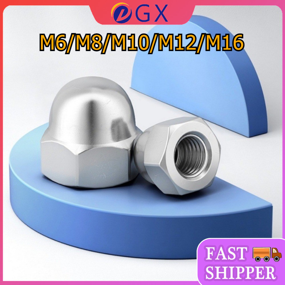 304 Stainless Steel (Negative Thread) Cap Type Nut/M6/M8/M10/M12/M16 ...
