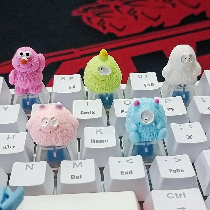 Little Monster Soldier Personality Key Cap Cherry R4 Keycaps ...
