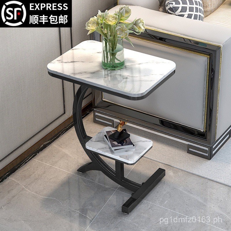 Small Coffee Table Modern Marble Simple Living Room Small Square Side ...