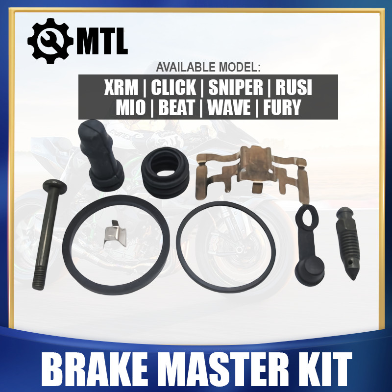 MTL BRAKE MASTER KIT FOR XRM, CLICK, SNIPER, RUSI, MIO, BEAT, WAVE ...