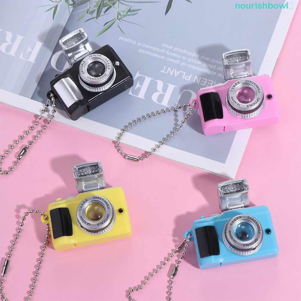 NOURISHBOWL Camera Electric Luminous Key Chain, Led With Sound Camera ...