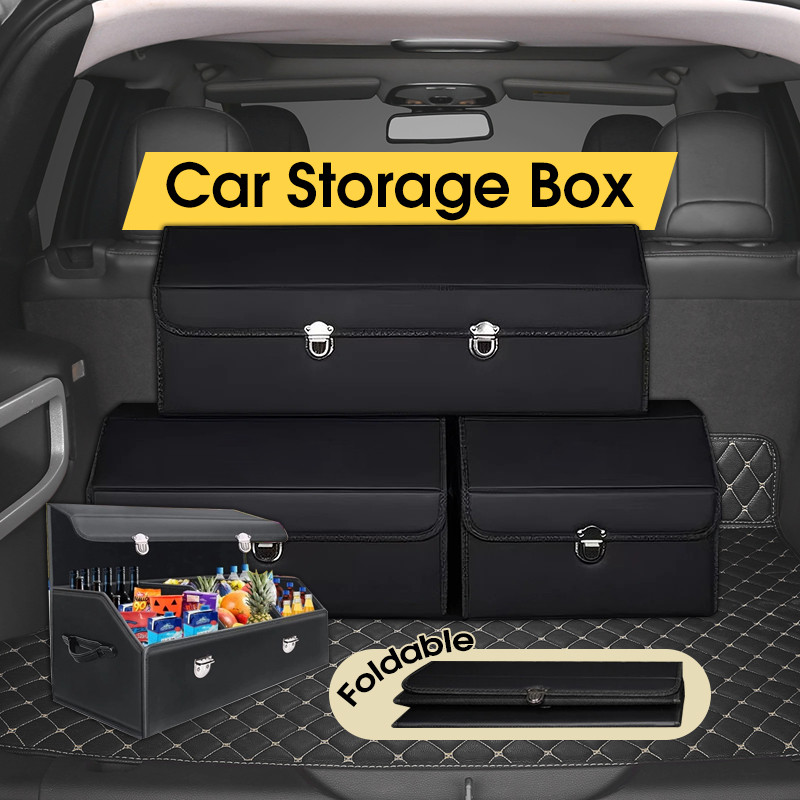 Car Trunk Organizer Box Large Capacity Auto Multiues Tools Storage Bag ...