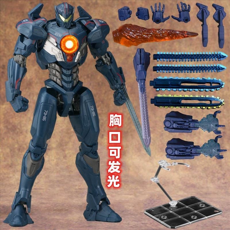 Pacific Rim 2 Avengers Children's Day Gift Movable Luminous Robot ...
