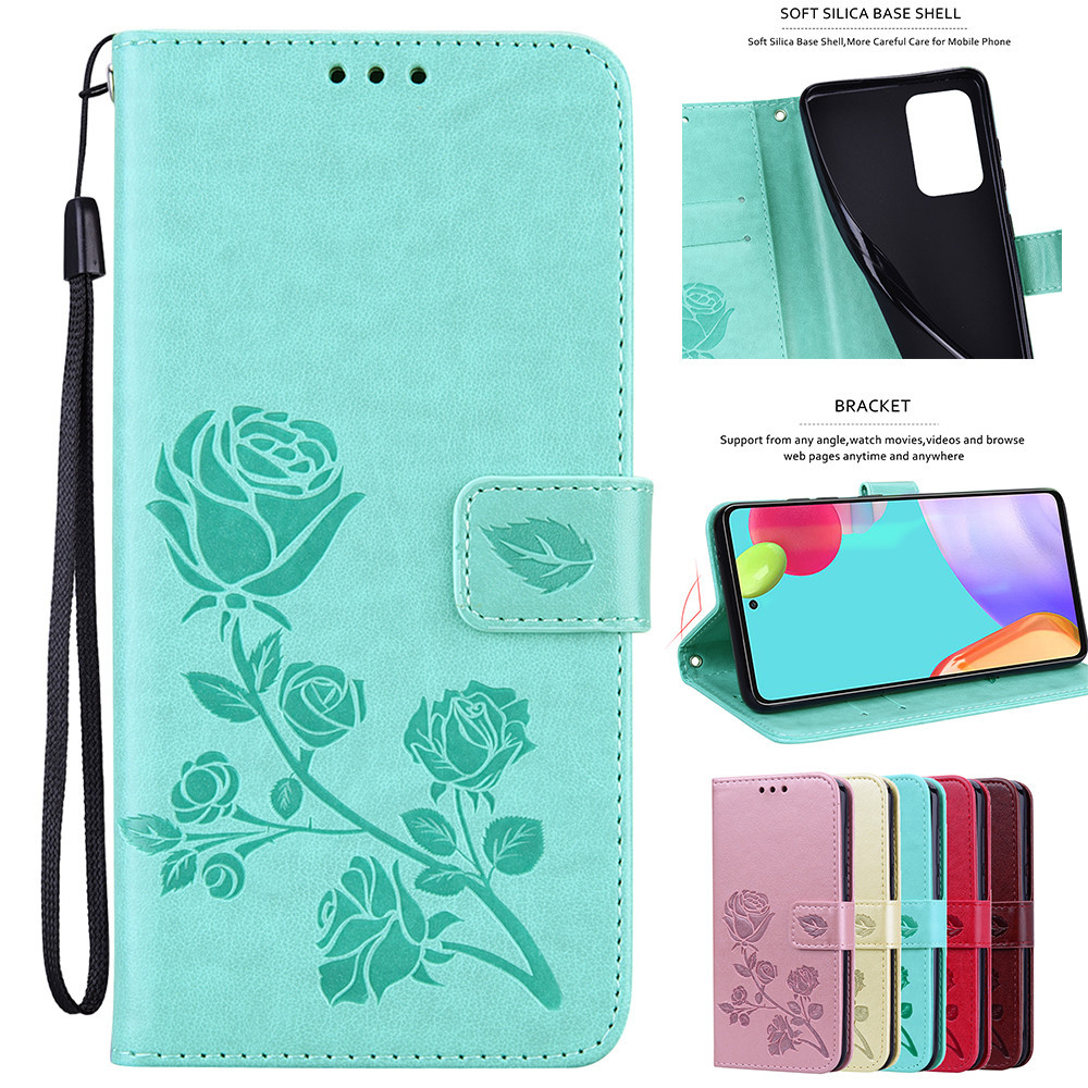 Flip Wallet Rose embroidery pattern Phone Case for Infinix Zero Note 10