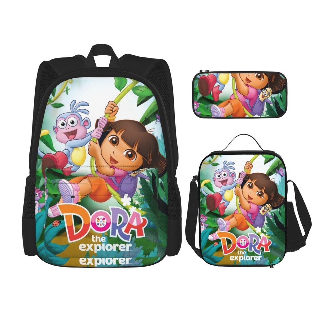 Dora school bag and lunch box best sale