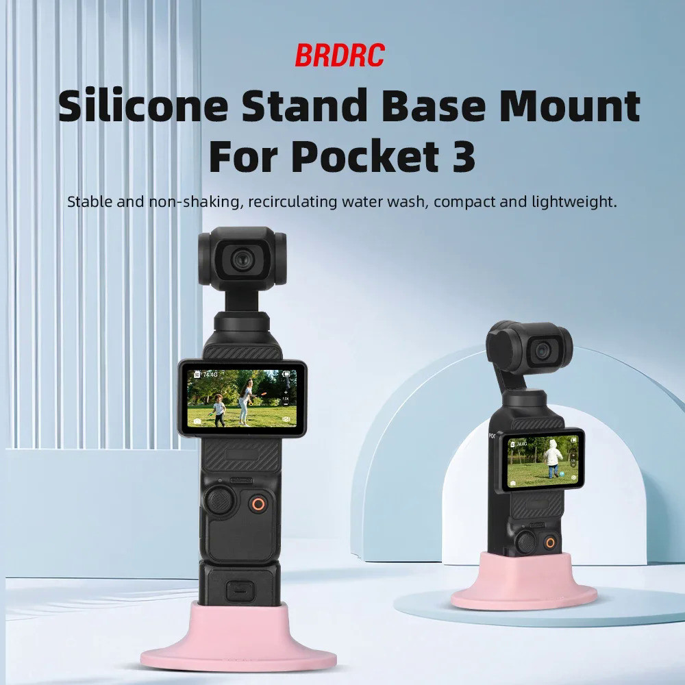 Coque Silicone Complète Pour DJI Pocket 3 / Osmo Pocket 3 - Protection écran, Objectif, Batterie - Antidérapante Et Respirante