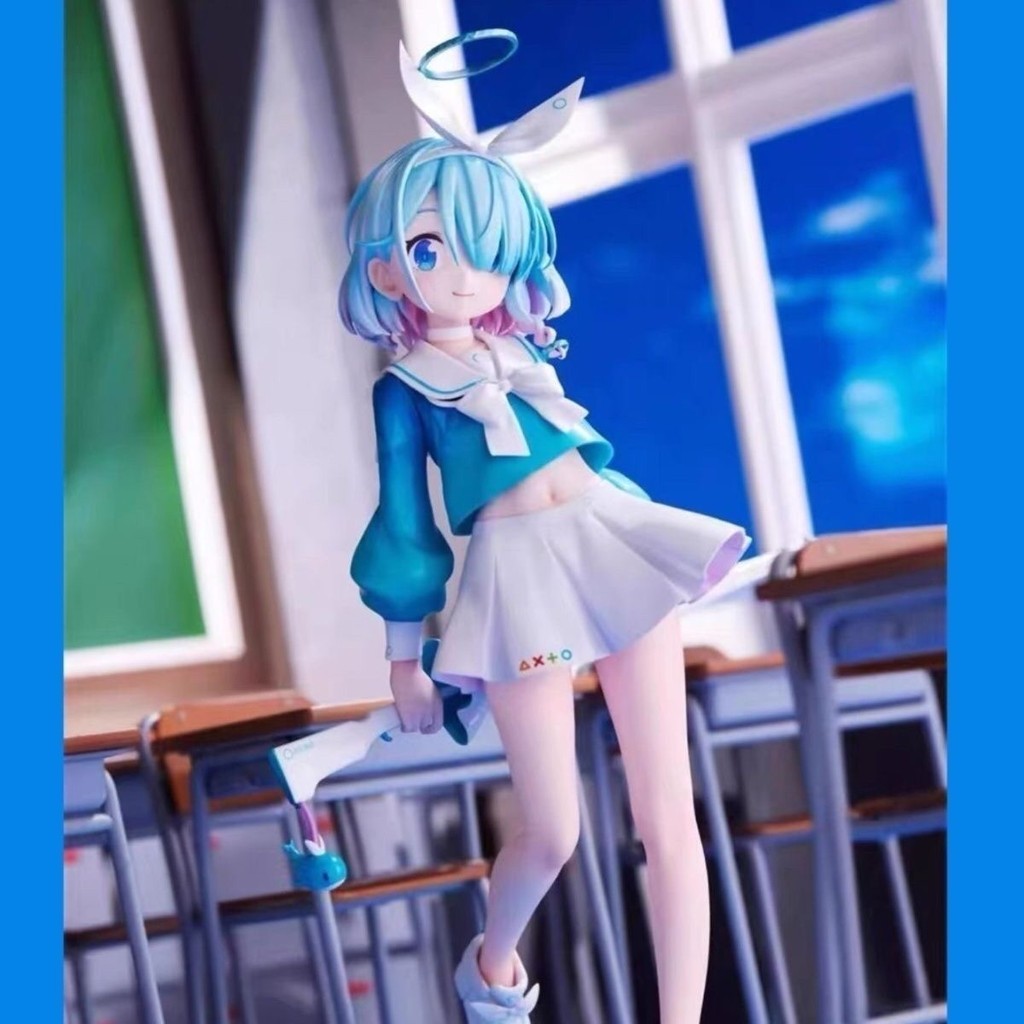 Blue File Azure File Azure File Arona Figure Gift Domestic Anime Two ...