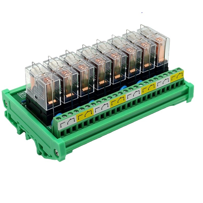 8-way Omron relay module module control board PLC amplifier board open ...