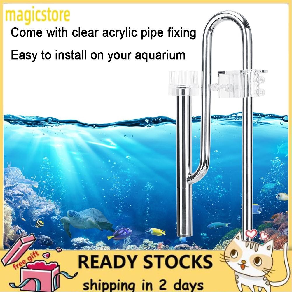 Lily Pipe Outflow Aquarium Filter Gepflanzt für12 / 16mm 16 /22mm Wasserauslass