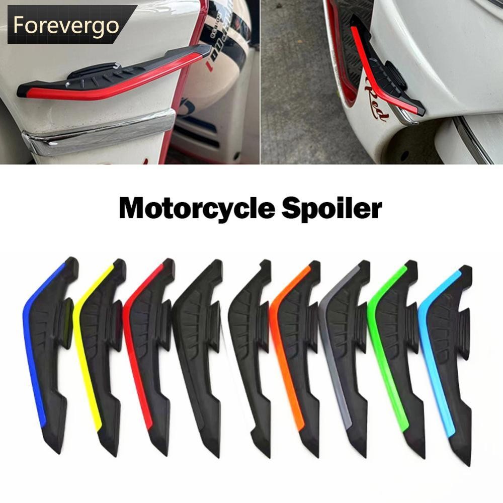 FOREVERGO 2Pcs Motorcycle Front Side Spoiler Winglets Aerodynamic Wing ...