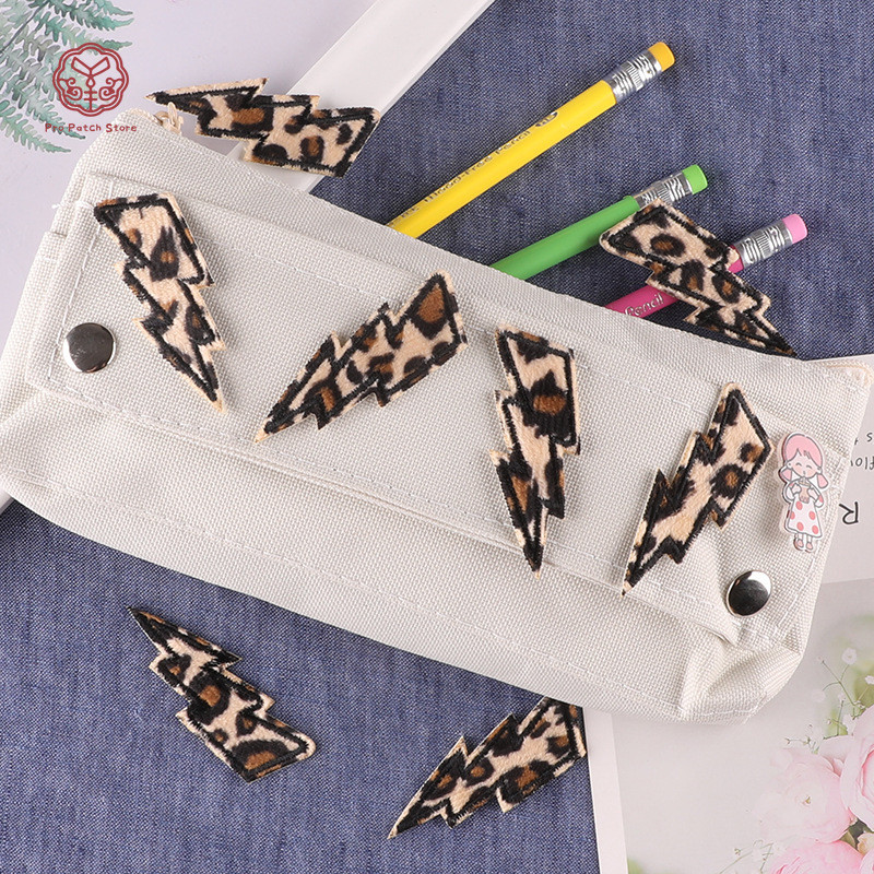 Pro Patch Store Leopard Print Lightning Series DIY Embroidery Patches ...