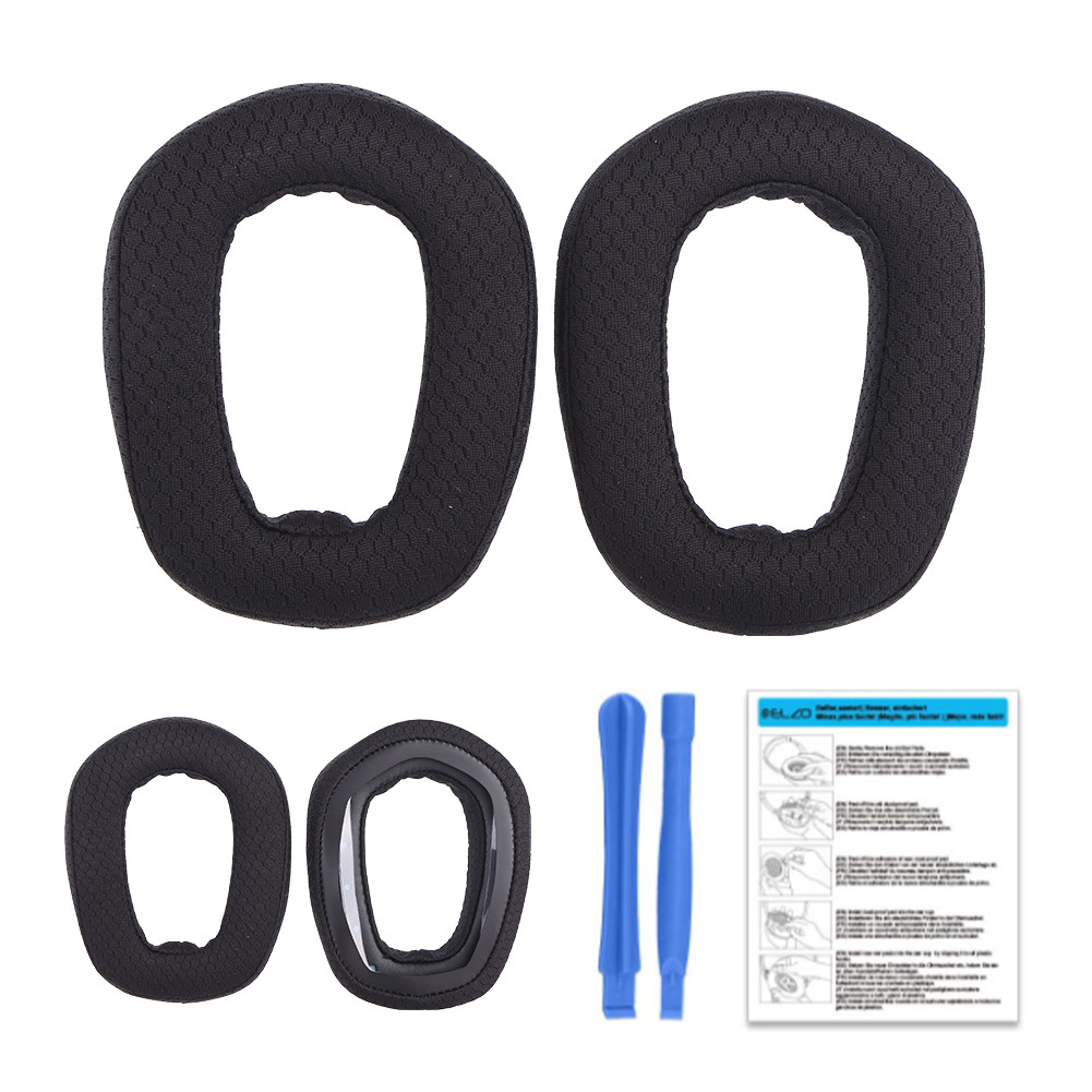 [Cikugo.ph] Ear Cups Cover Mesh Fabric Memory Foam Ear Pads for