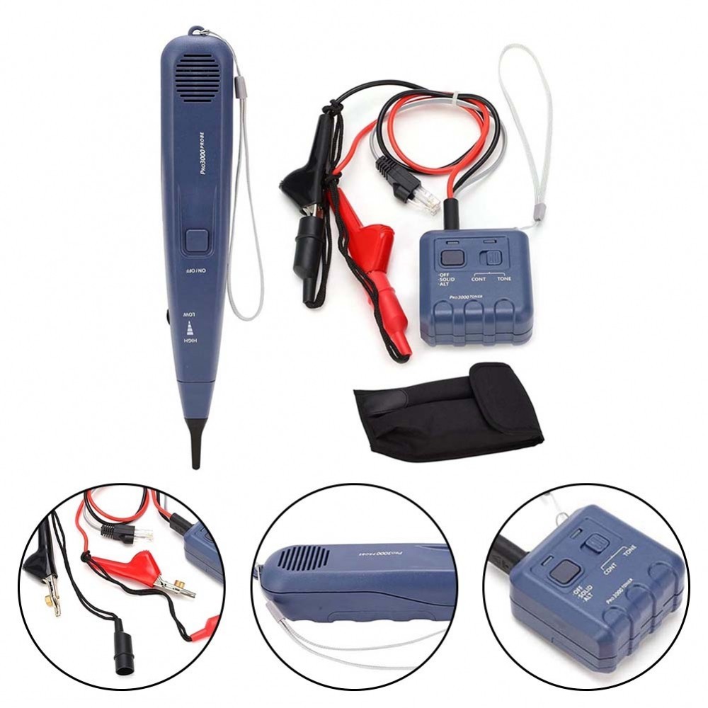 【EVER】for Pro3000 Tone Generator and Probe Kit,Toner Electrical Tool