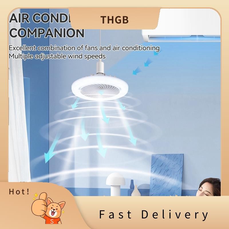 Ceiling Fan with Light Indoor Led Ceiling Fan Silent Bedroom Decor Lamp