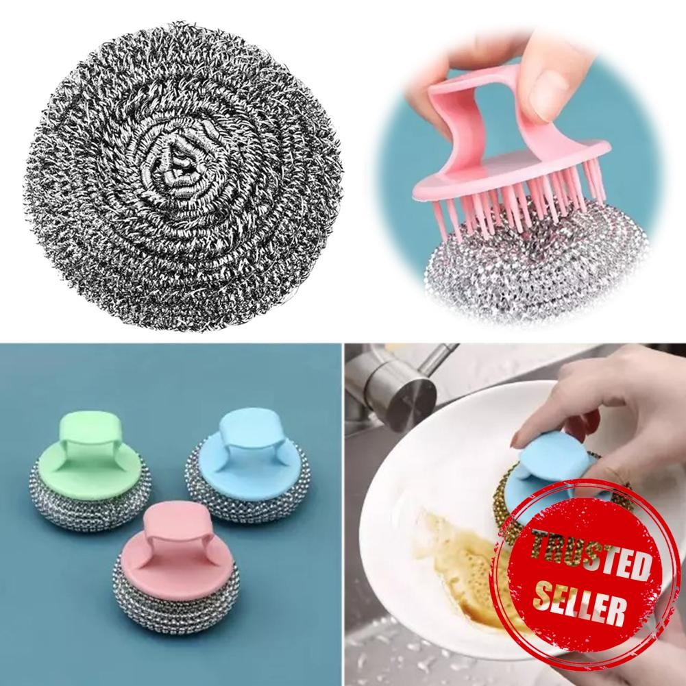 Stainless Steel Cleaning Ball Household Iron Wire Ball Pot Artifact