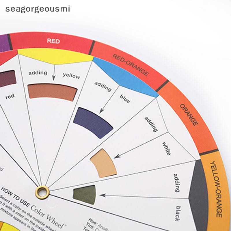 Seph Professional Paper Card Design Color Mixing Wheel Ink Chart ...