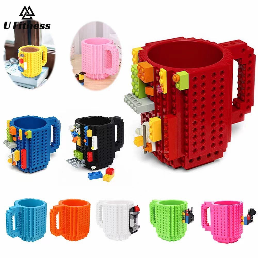 Creative Diy Mug Building Blocks Compatible Water Cup Coffee Cup ...