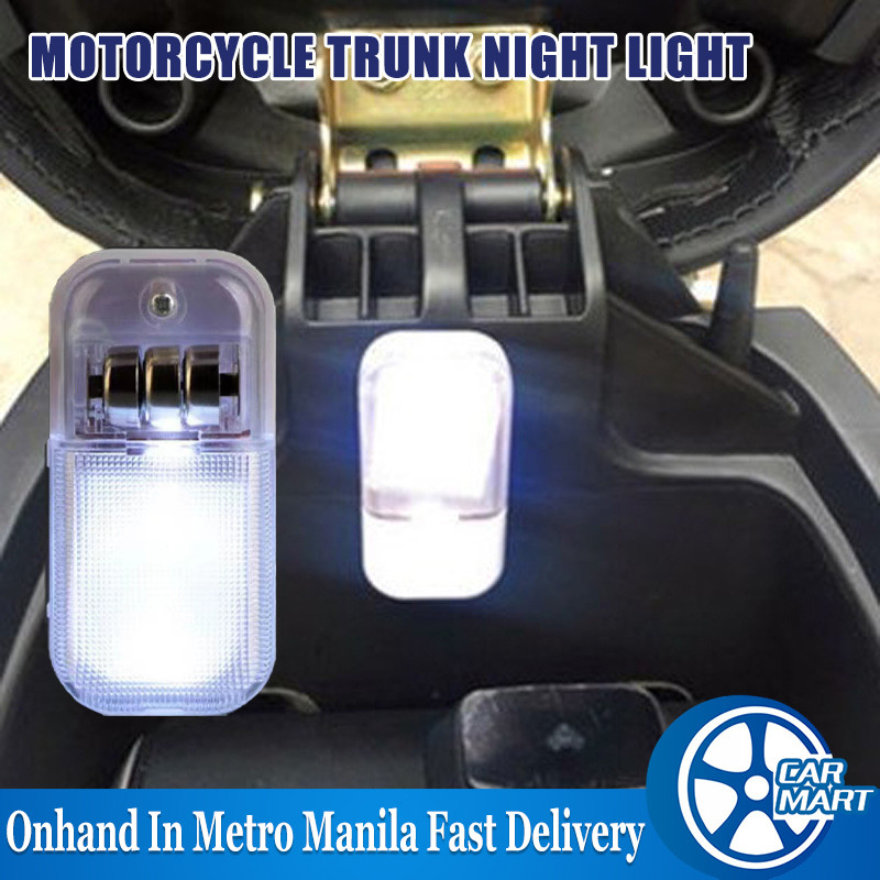 Motorcycle Car Compartment Induction Light Safety Warning Light Anti ...