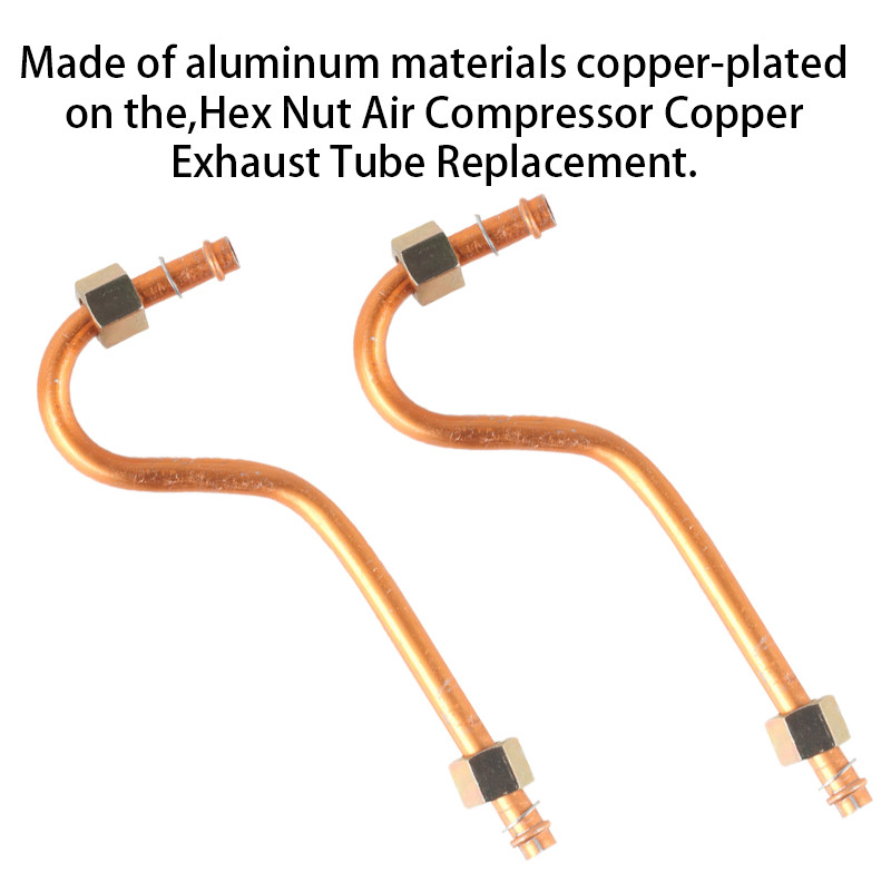 Air Compressor Discharge Pipe Set Aluminum Tube B-Type Air Pump ...