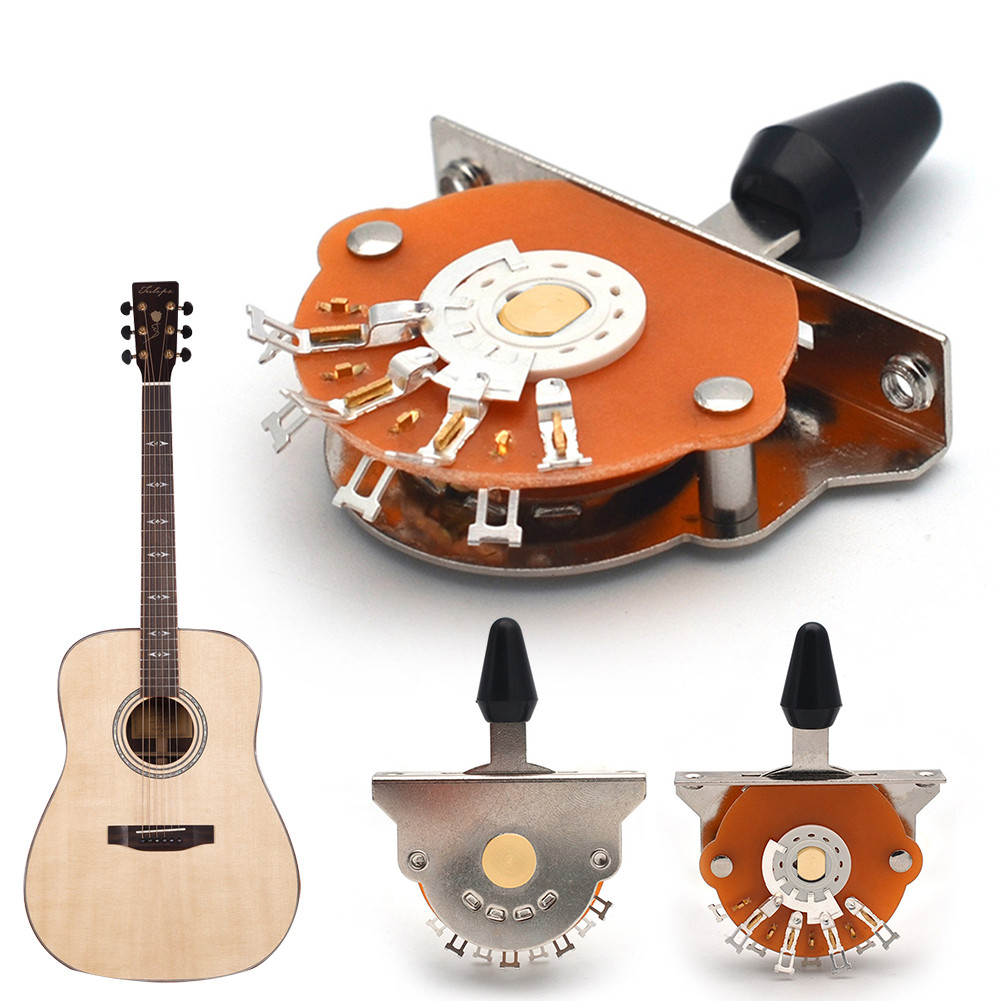5 Way Guitar Toggle Switch Electric Guitar Switch with 2 Screws Guitar ...