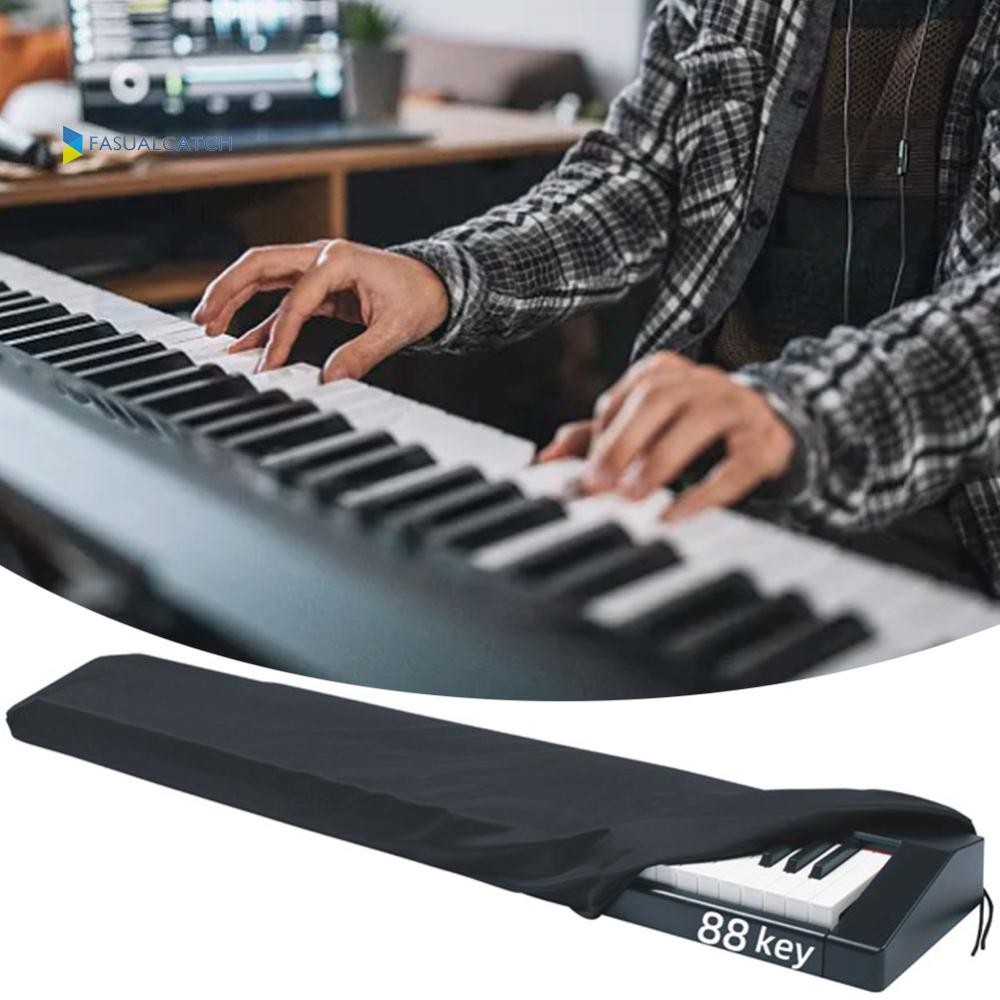 61/88 Key Keyboard Instrument Cover Dustproof Piano Keyboard Dust Cover ...