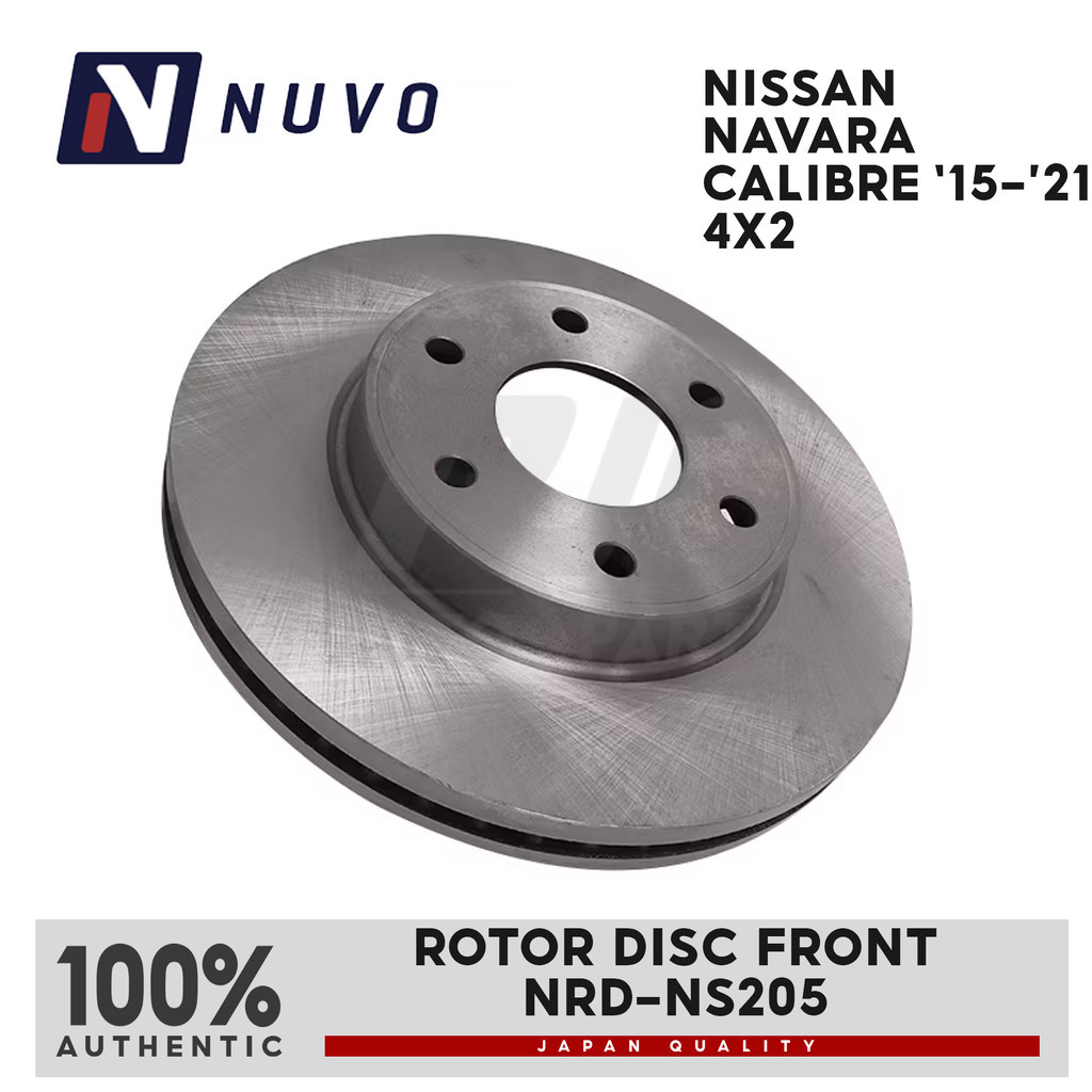 NUVO ROTOR DISC NISSAN NAVARA CALIBRE 2015-2021 4X2 FRONT NRD-NS205 ( 1 ...