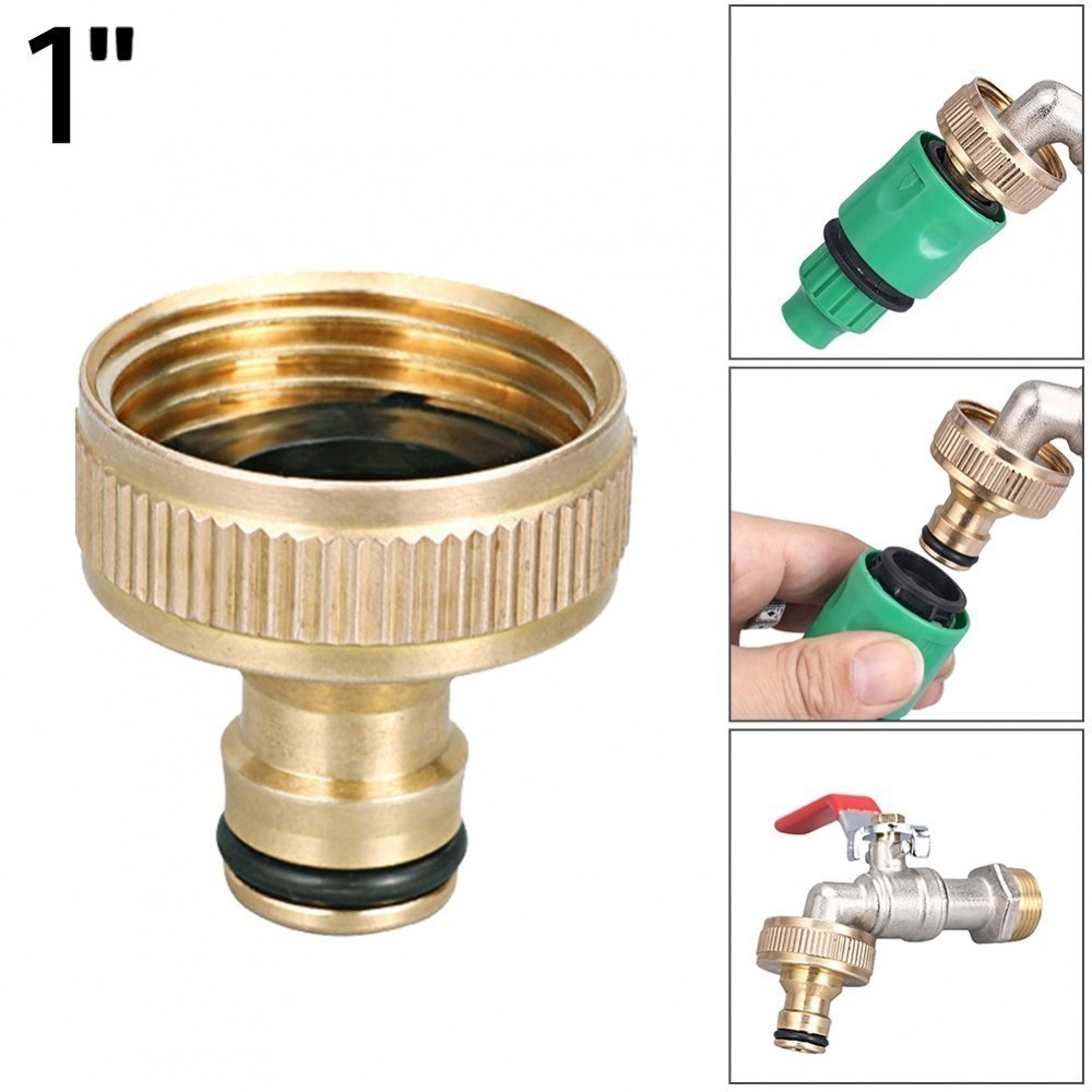-New In April-1 Inch BSPF Brass Fitting Hose Tap Faucet Water Pipe ...