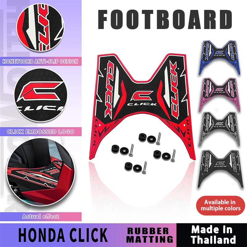 RUBBER MATTING HONDA CLICK V2V3V4 LATEST Exceptional Quality | Shopee ...