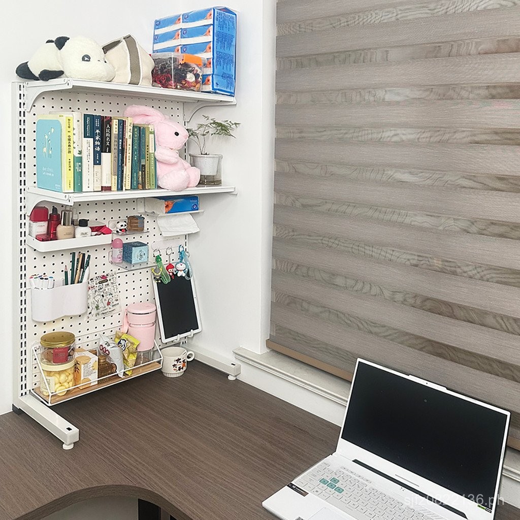 Shelf with Desktop Storage Rack Multi-layer1New Desktop Pegboard ...