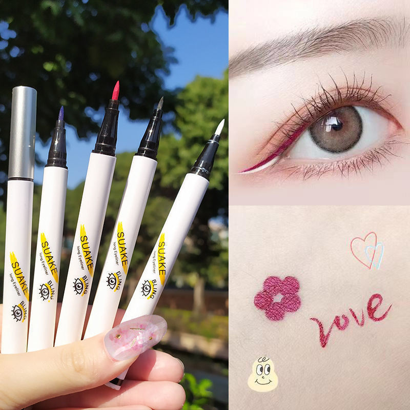 Ready Stock Tik Tok Same Style Odin Ultra Fine Eyeliner Female Beginner Waterproof Anti 6203