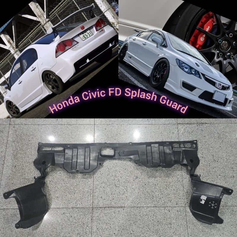 Honda Civic FD Splash Guard Engine 2006 to 2011 | Shopee Philippines