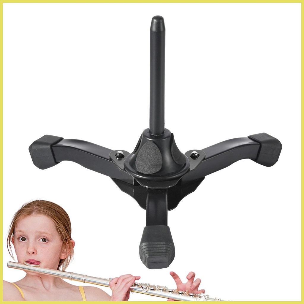 Foldable Flute Stand Woodwind Instrument Stand Stable Easy To Use