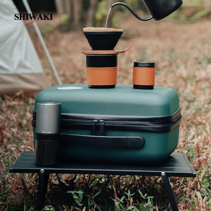 [Shiwaki] Travel Carrying Organizer Case Mini Espresso Machine Bag