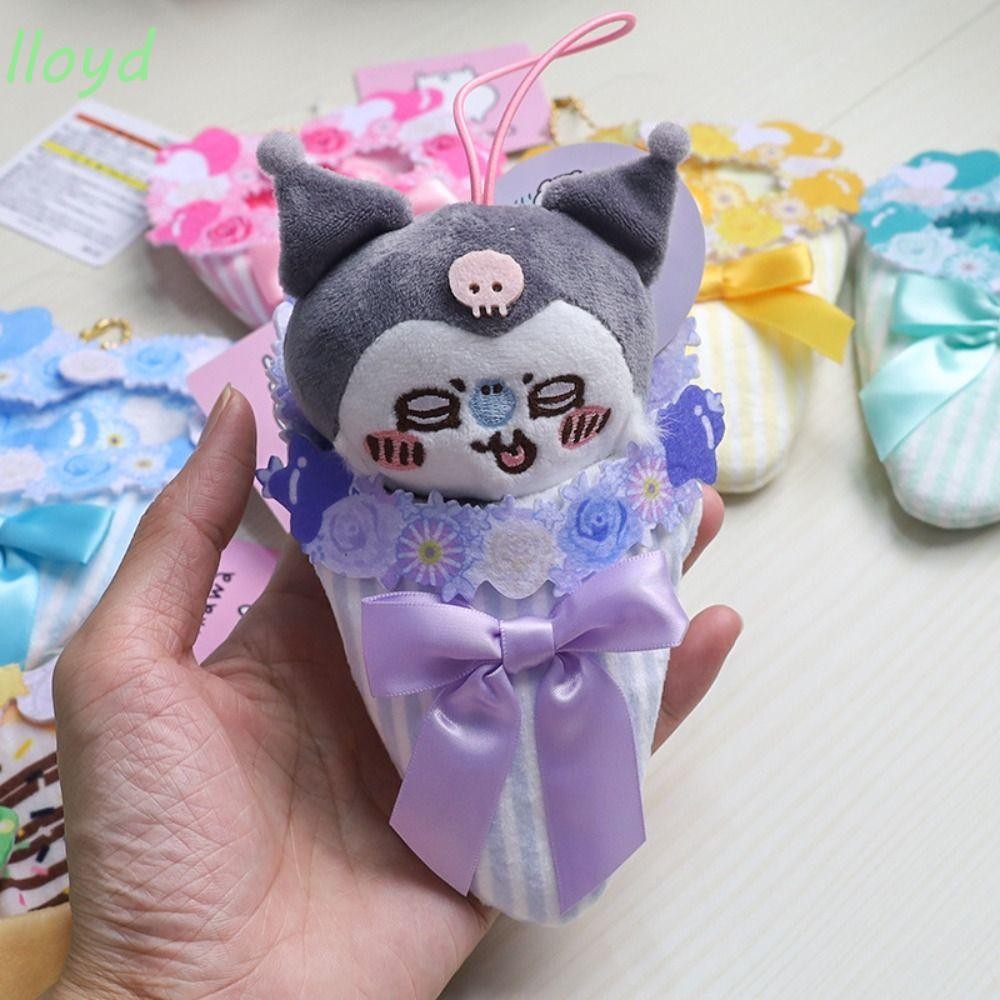 LLOYD1 Dollhouse Miniature Bed, Furniture Toy Miniature 10cm Doll