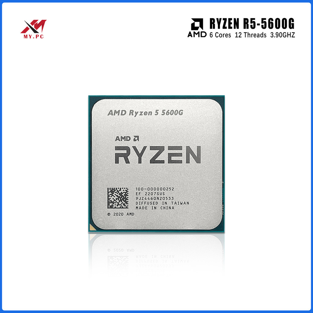 AMD Ryzen 5 5600G 3.90GHZ Tray Type AMD Processor With Radeon RX Vega 7 ...