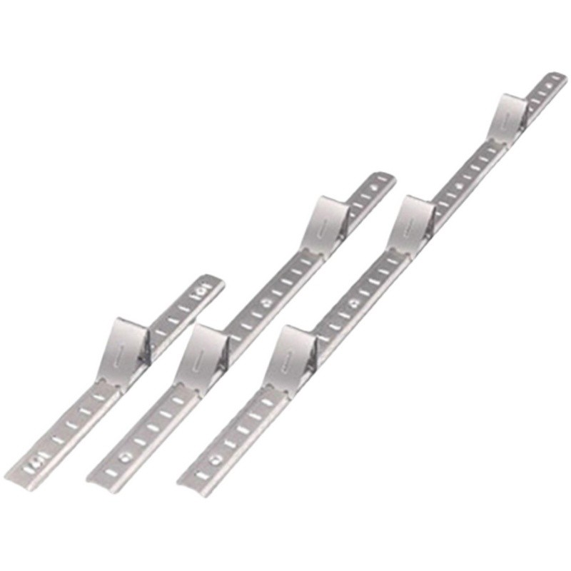 Refrigerator card bar freezer shelf support bar stainless steel grid ...
